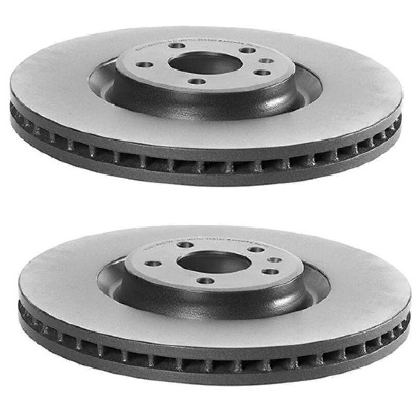 Audi Brake Kit - Pads and Rotors Front (356mm) (Ceramic) 4H0698151D - Brembo 1548931KIT